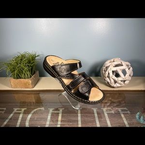 Finn Comfort Ventura Sandal Size 39 (8.5) Black